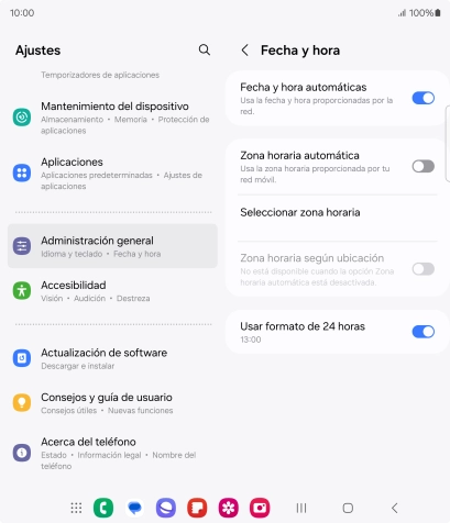 Pulsa el indicador junto a 