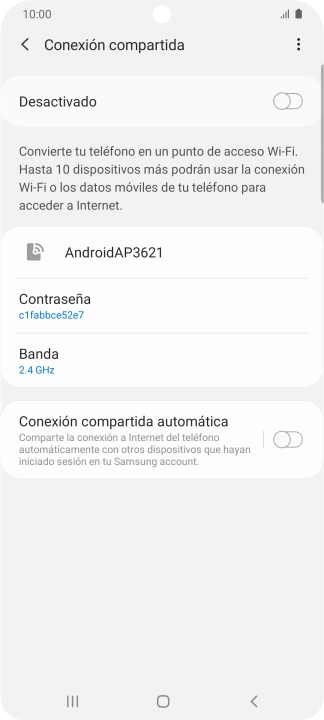 Pulsa el icono de menú.