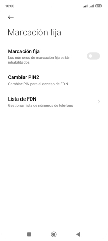 Pulsa el indicador junto a 
