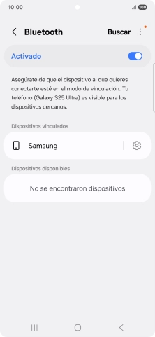Pulsa la tecla de inicio para terminar y regresar a la pantalla de inicio.