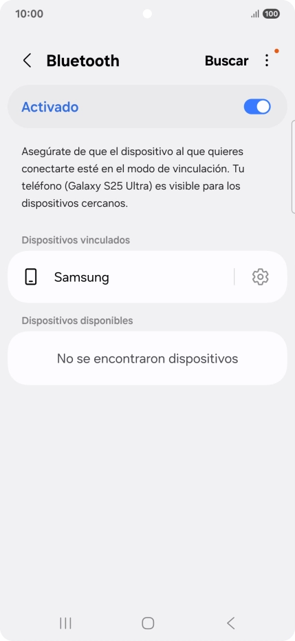 Pulsa la tecla de inicio para terminar y regresar a la pantalla de inicio.