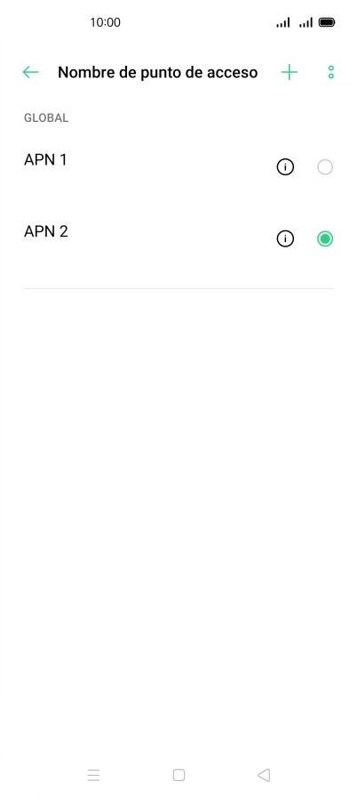 Pulsa la tecla de inicio para terminar y regresar a la pantalla de inicio.