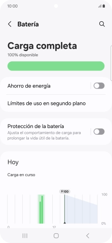 Pulsa Ahorro de energía.