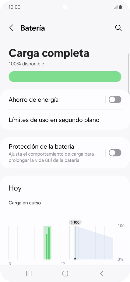 Pulsa Ahorro de energía.