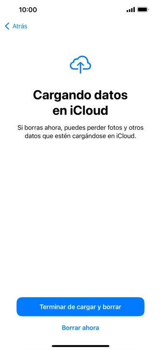 Pulsa el ajuste deseado.