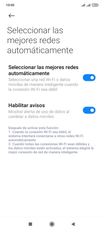 Pulsa el indicador junto a 