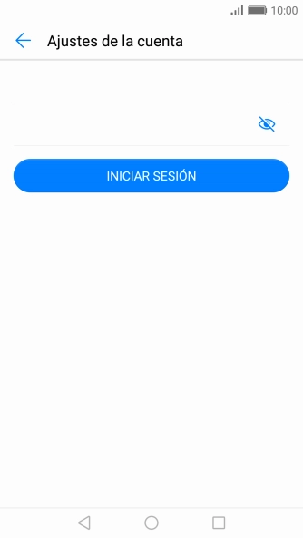 Pulsa INICIAR SESIÓN.
