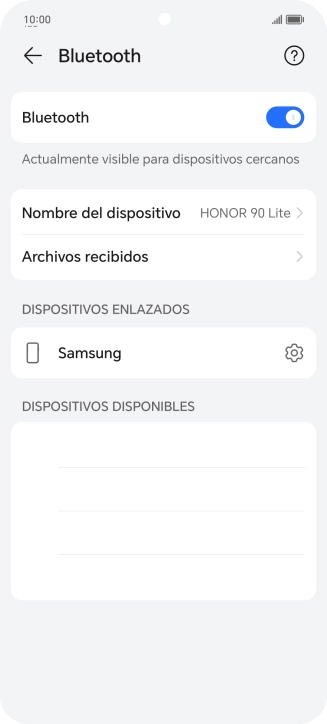 Desliza el dedo hacia arriba desde la parte inferior de la pantalla para terminar y volver a la pantalla de inicio.