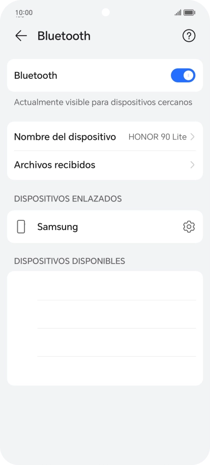 Desliza el dedo hacia arriba desde la parte inferior de la pantalla para terminar y volver a la pantalla de inicio.