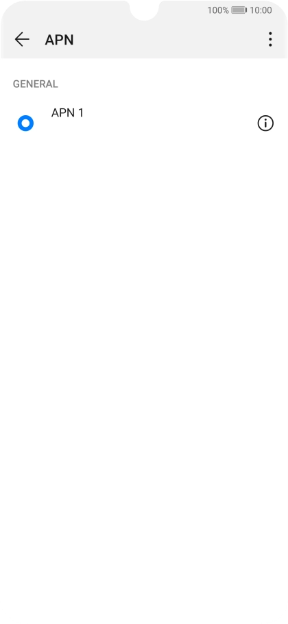 Pulsa el icono de menú.