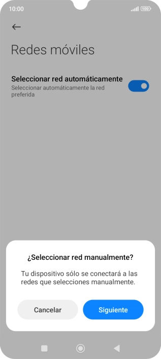 Pulsa Siguiente.