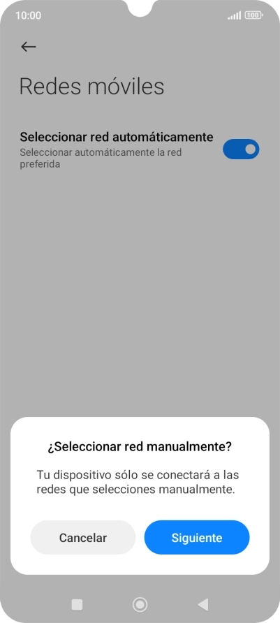 Pulsa Siguiente.
