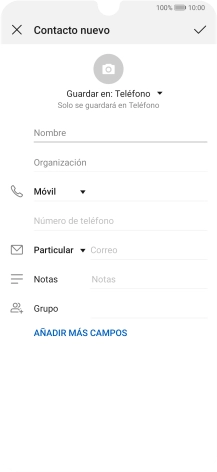 Pulsa la lista desplegable de la guía.