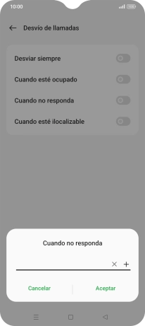 Introduce +34600132000 y pulsa Aceptar.