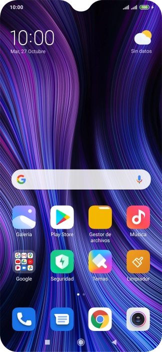 Cuando el icono de carga de batería aparece en la pantalla, el teléfono se está cargando.