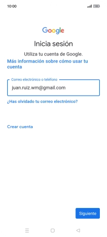 Pulsa Siguiente.