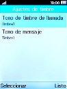 Selecciona Tono de timbre de llamada.