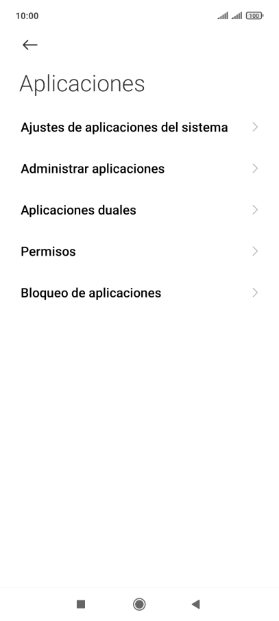 Pulsa Administrar aplicaciones.
