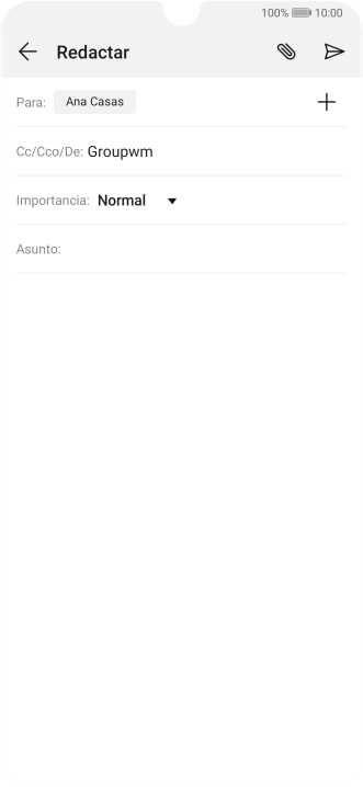 Pulsa en la campo junto a 