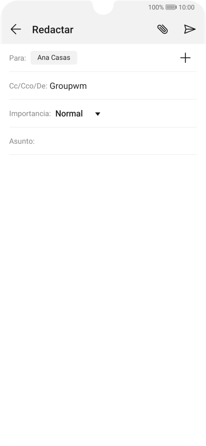 Pulsa en la campo junto a 