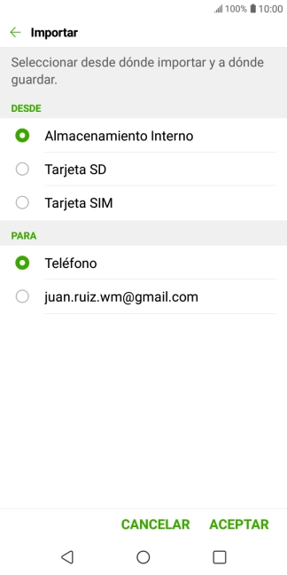 Pulsa Tarjeta SIM.