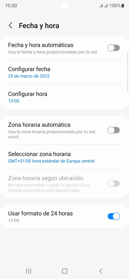 Pulsa el indicador junto a 