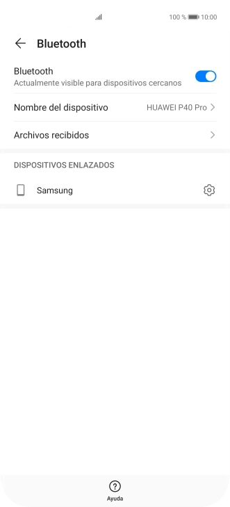 Desliza el dedo hacia arriba desde la parte inferior de la pantalla para terminar y volver a la pantalla de inicio.