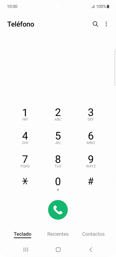Pulsa el icono de menú.