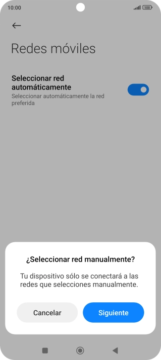 Pulsa Siguiente.
