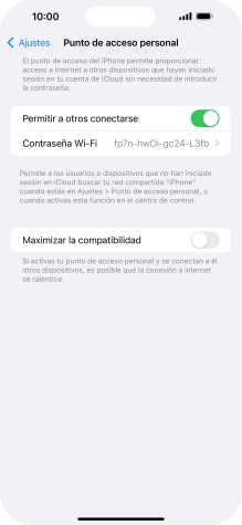 Desliza el dedo hacia arriba desde la parte inferior de la pantalla para terminar y volver a la pantalla de inicio.