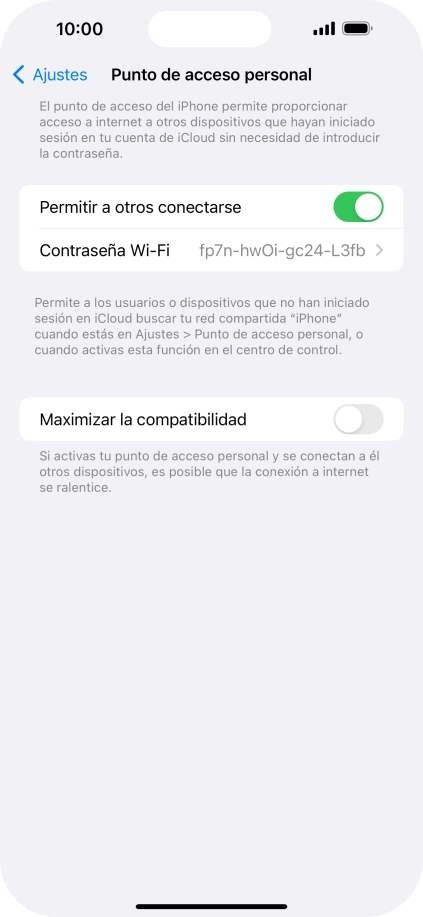 Desliza el dedo hacia arriba desde la parte inferior de la pantalla para terminar y volver a la pantalla de inicio.