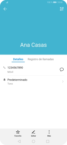 Pulsa la tecla de inicio para terminar y regresar a la pantalla de inicio.
