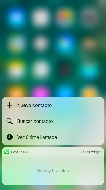 Pulsa la función deseada y sigue las indicaciones de la pantalla para utilizar la función seleccionada.