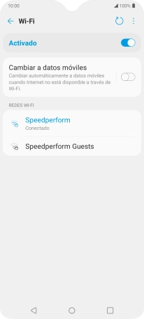 Pulsa la tecla de inicio para terminar y regresar a la pantalla de inicio.