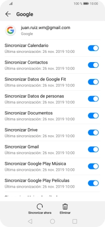 Pulsa la tecla de inicio para terminar y regresar a la pantalla de inicio.