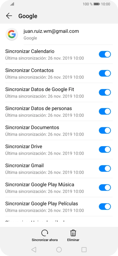 Pulsa la tecla de inicio para terminar y regresar a la pantalla de inicio.