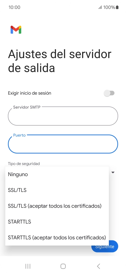 Pulsa SSL/TLS.