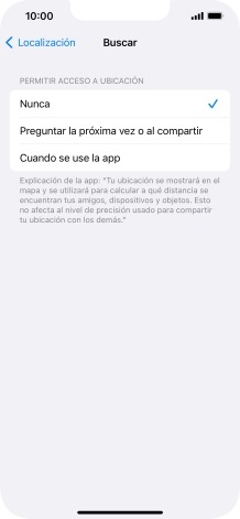 Pulsa el ajuste deseado para activar o desactivar la función.