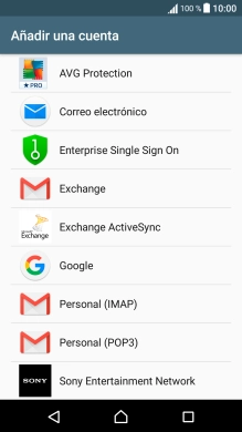 Pulsa Correo electrónico.