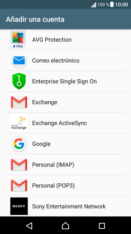 Pulsa Correo electrónico.