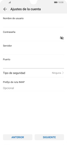 Pulsa Tipo de seguridad.