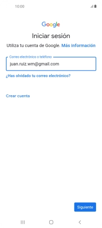 Pulsa Siguiente.