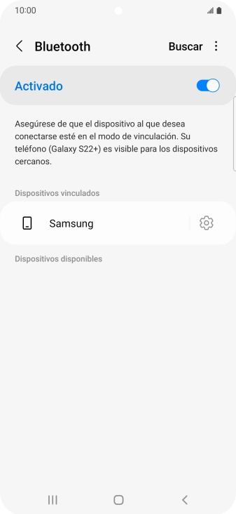 Pulsa la tecla de inicio para terminar y regresar a la pantalla de inicio.