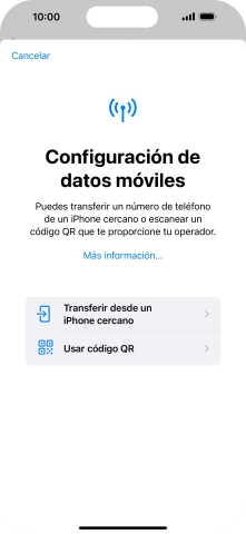 Pulsa Usar código QR.
