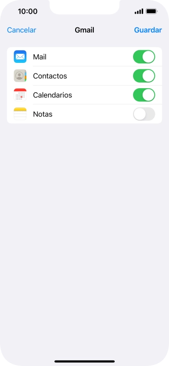 Si aparece en la pantalla esta imagen, tu cuenta de correo electrónico ha sido reconocida y configurada automáticamente. Sigue las indicaciones de la pantalla para introducir más información y terminar la configuración.