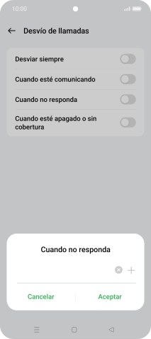 Introduce +34600132000 y pulsa Aceptar.