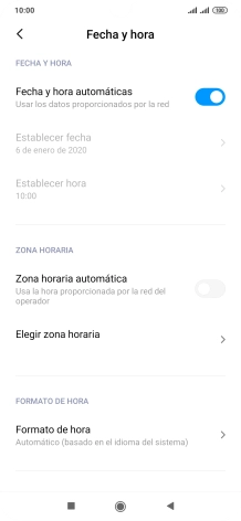 Pulsa el indicador junto a 