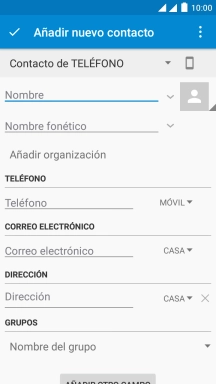 Pulsa el icono de imagen.
