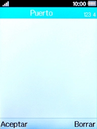 Introduce 80 y pulsa la tecla de selección izquierda.