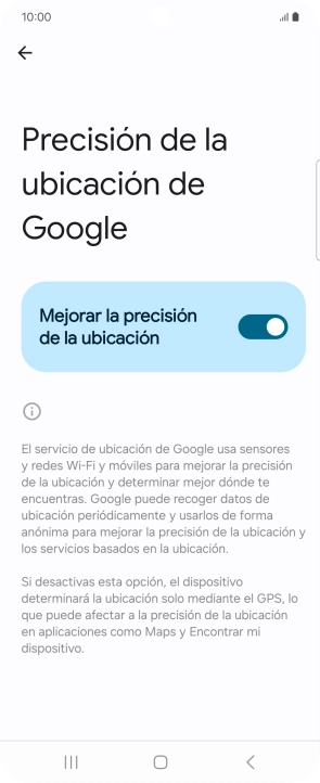Si pulsas el indicador junto a 